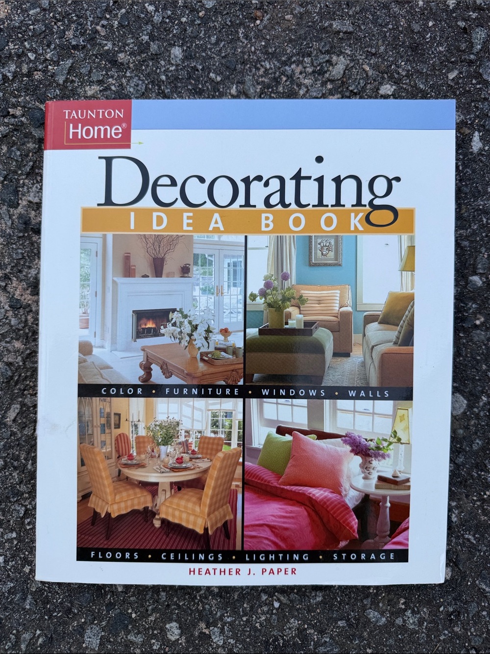 Decorating Idea Book — White Cover great pictures lots of ideas
